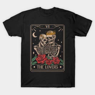 The Lovers Tarot Card Vintage The Lovers Tarot T-Shirt